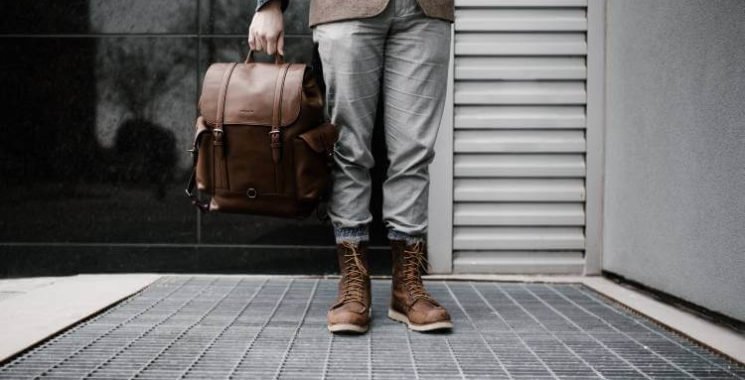 best men's leather backpack for work