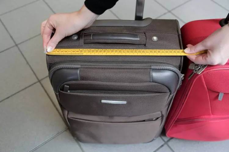 how to measure luggage for air travel